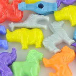 Safari Plastic Bead Mix
