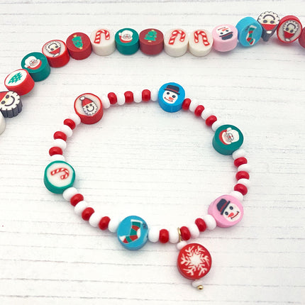 Polymer Clay Christmas Beads