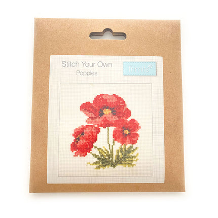Poppies Cross Stitch Kit