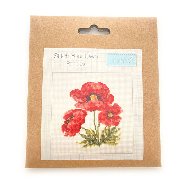 Poppies Cross Stitch Kit