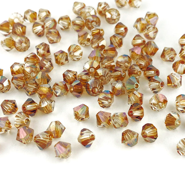 Preciosa Crystal Bicones Crystal Venus Bicone Beads
