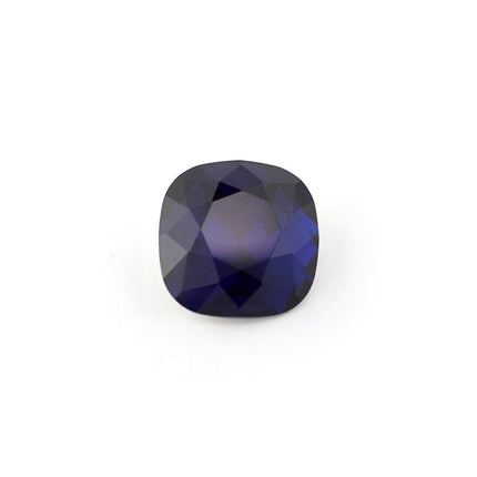 Preciosa indigo square cushion