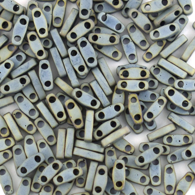 QTL2002 Matte Slate Grey Miyuki Quarter Tila Beads