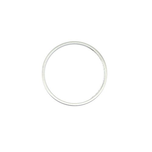 20mm Medium Round Quicklinks Silver Plated