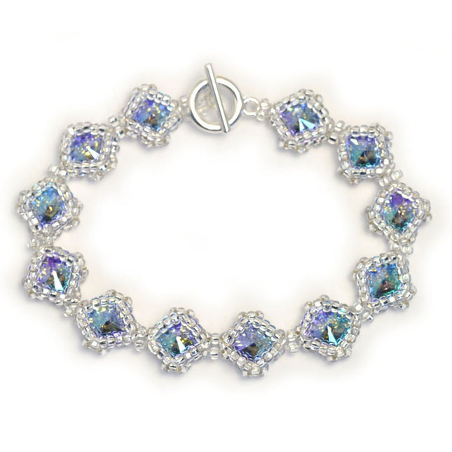 Netted Rivoli Diamond Bracelet - Pattern