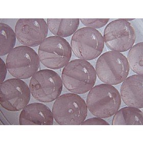 4mm Round Rose Quartz Semi-Precious Beads