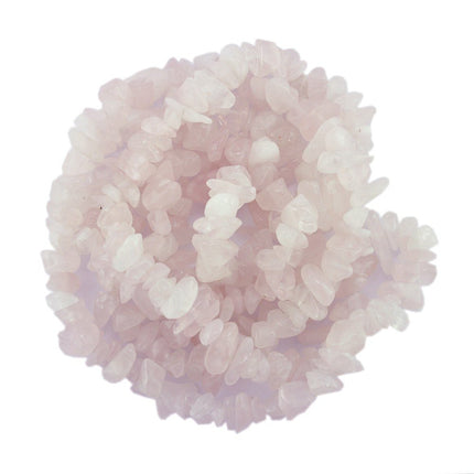 Semi-Precious Rose Quartz Tumblechip