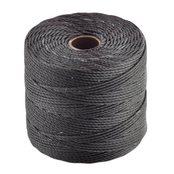 s-lon black beading thread