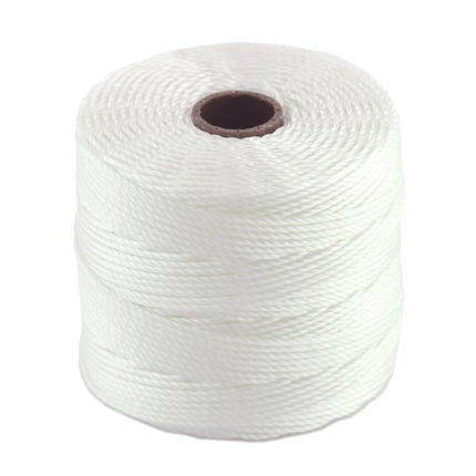 s-lon white beading thread
