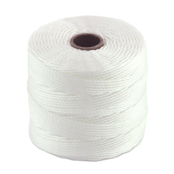 s-lon white beading thread