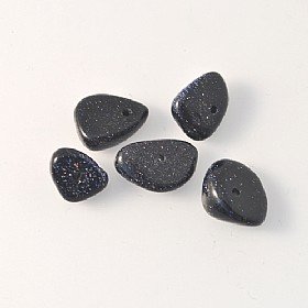 Semi-Precious Large Chips Blue Goldstone