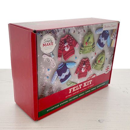 Felt Kit Christmas Jumpers box