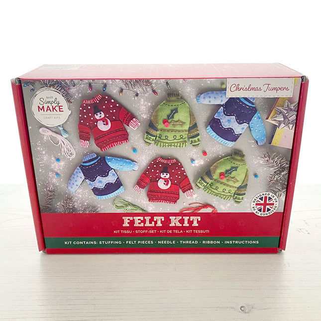 Felt Kit Christmas Jumpers