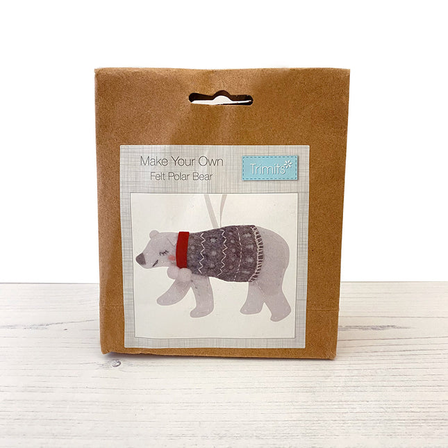 Make Your Own Felt Polar Bear
