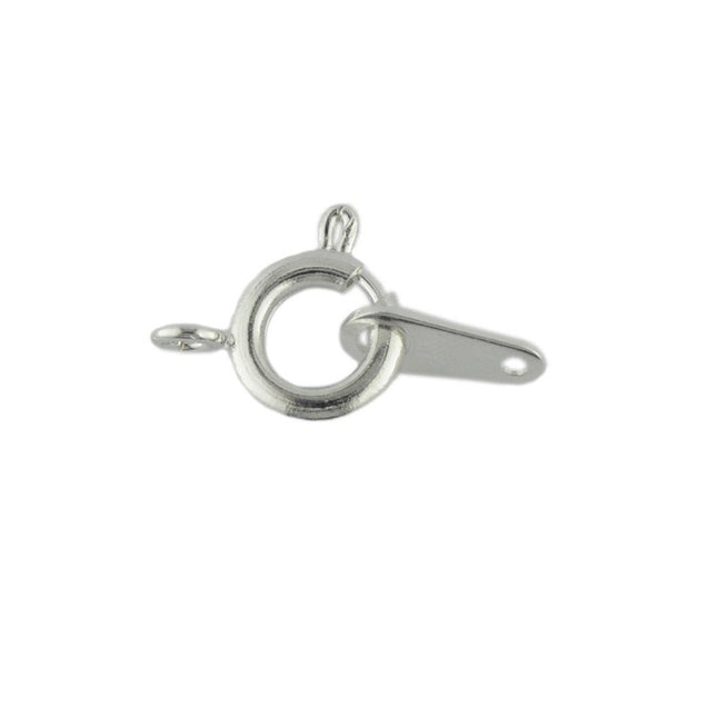 Bolt Ring Silver Plated