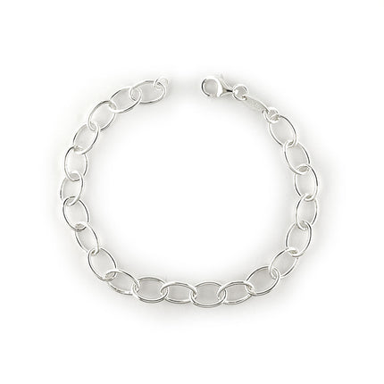 Silver Plated Charm Bracelet