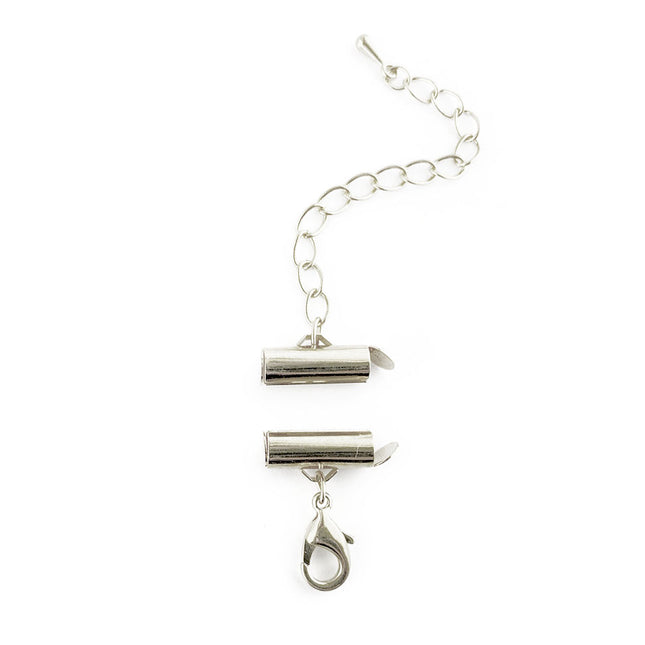 13mm Silver Plated Slide Connector