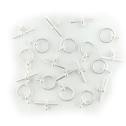 Toggle Clasp Silver Plated