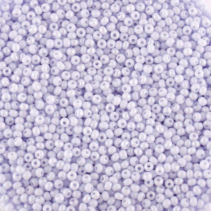 Size 11 Pearl Lilac AB Preciosa Seed Beads
