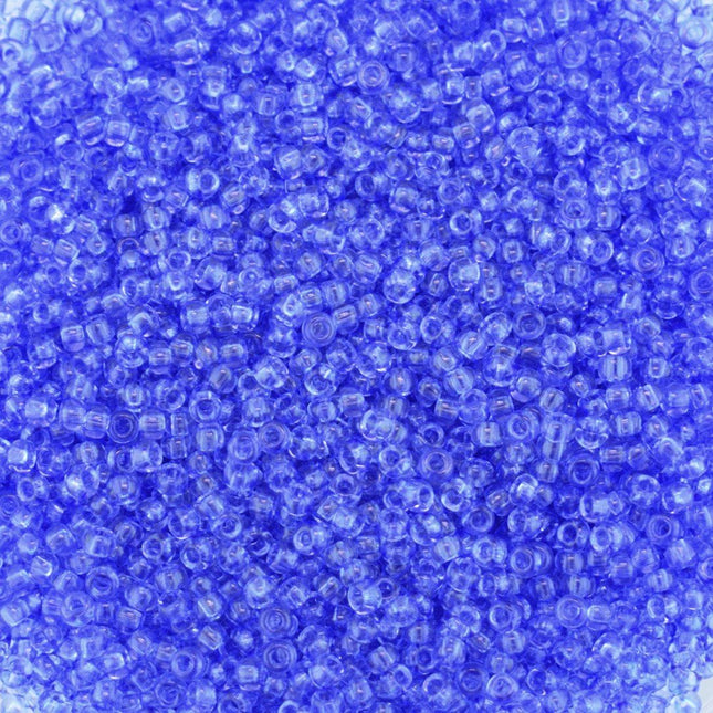 Size 11 Transparent Blue Preciosa Seed Beads