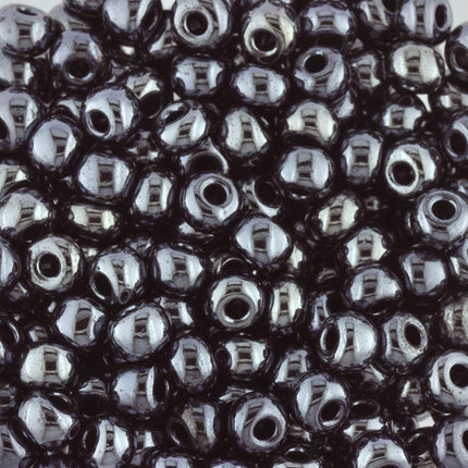 Seed Beads Size 3 Haematite