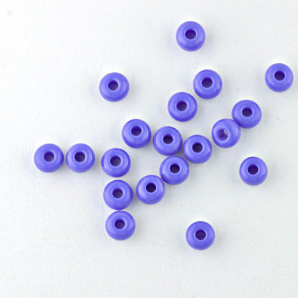 Size 5 Opaque Blue Seed Beads