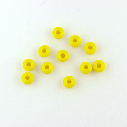Size 5 Opaque Yellow Seed Beads