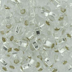 Size 5 Silver Lined Crystal Seed Beads