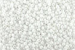 Size 11 Opaque White Seed Beads