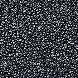 Size 15 Haematite Seed Beads