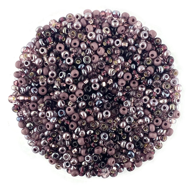 Purple Seed Beads
