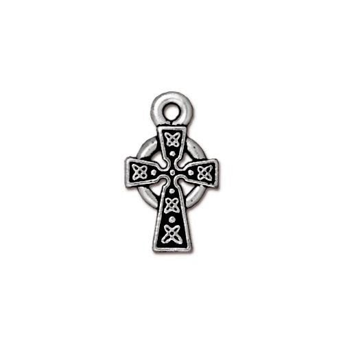 Small Celtic Cross Charm Pendant