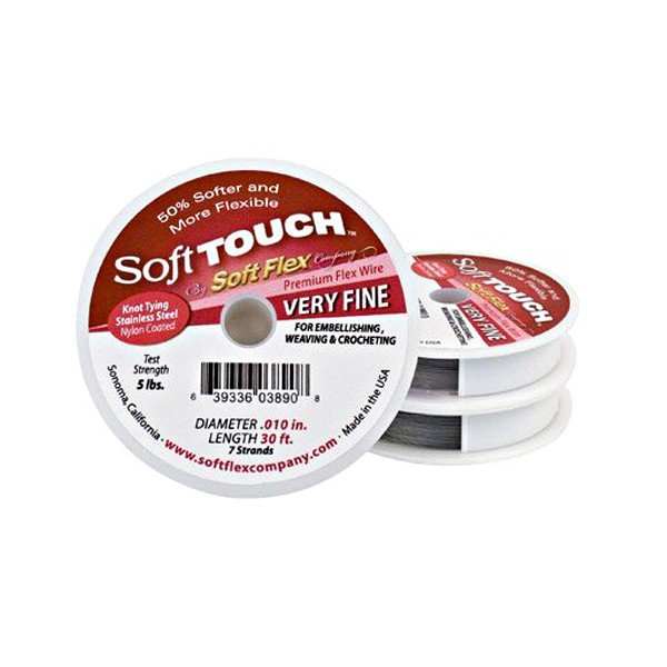Soft Touch Very Fine 30ft Satin Silver