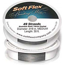 Soft Flex Medium 30ft Satin Silver