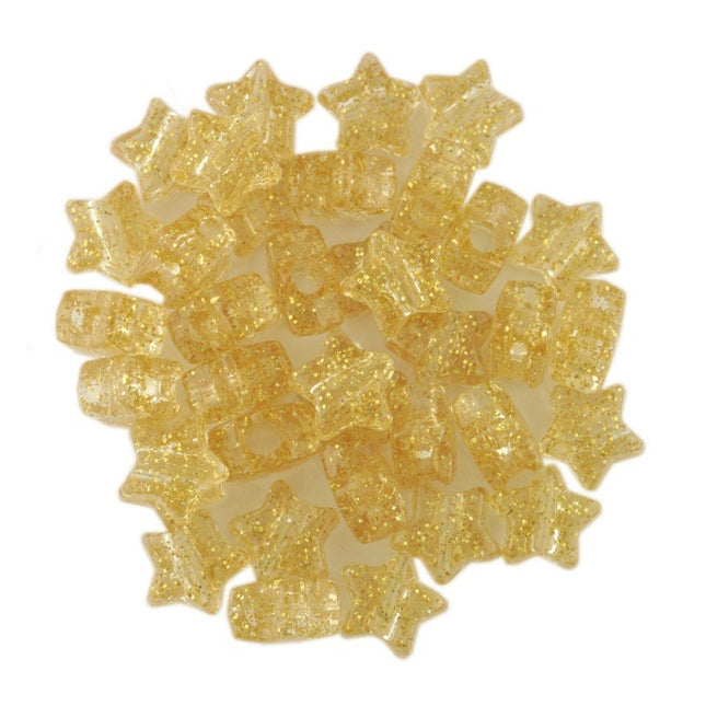 Sparkle Star Bead Gold