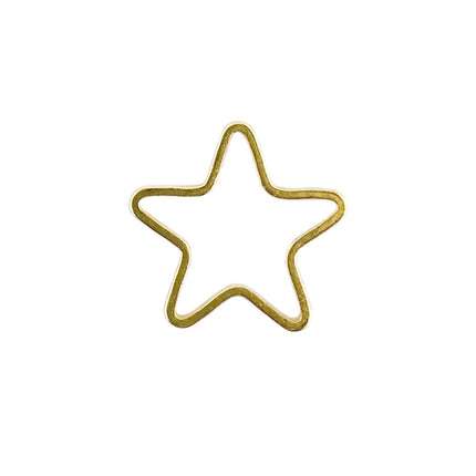12mm star link / connector gold plated