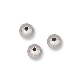 3mm Sterling Silver Spacer Bead