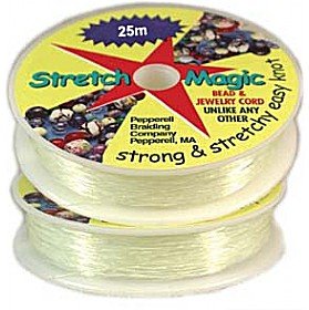 Stretch Magic Elastic 0.7mm Clear 25m