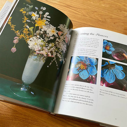 The Flowers of Venice inside the book