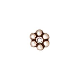 3mm Beaded Spacer Antique Silver