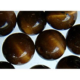 6mm Round Tiger Eye Semi-Precious Beads