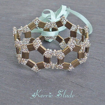 TL2006 Matte Gold Miyuki Tila Beads