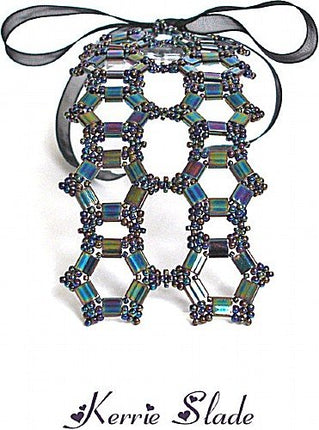 TL455 Blue Iris Miyuki Tila Beads