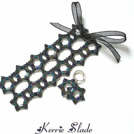TL464 Haematite Miyuki Tila Beads