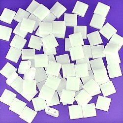 TL402 Opaque White Miyuki Tila Beads
