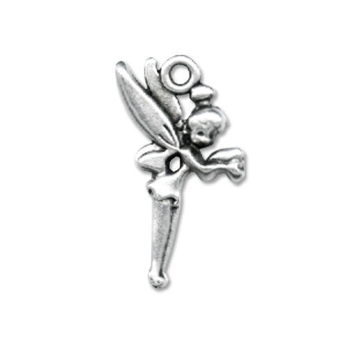 Tinker Fairy Charm Antique Silver