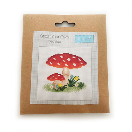 Toadstool Cross Stitch Kit