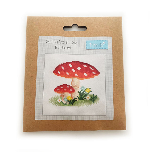 Toadstool Cross Stitch Kit