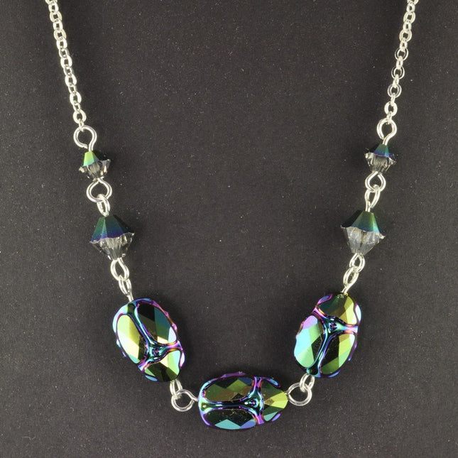 18 Inch Trace Chain Silver Plated