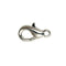 Trigger clasp silver plated small